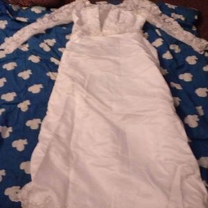 Ivory Wedding Dress $300